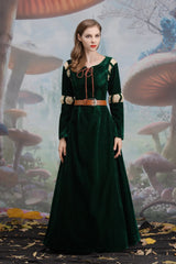 Disney Merida Princess Costume for Adult S M L XL Fancy Brave Merida Dress Girls