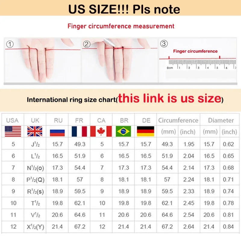 Ring for Women Men Full Eternity Match Wedding Diamond Band