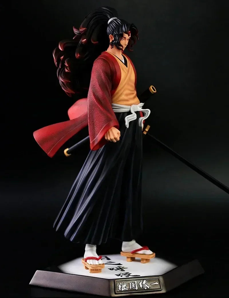 Anime Demon Slayer Kimetsu No Yaiba Figure Giyuutarou Daki Kokushibo Tsugikuni Yoriichi Douma Inosuke Action Figures Model Toys