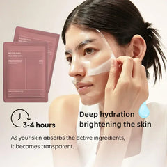 Mask Real Deep Anti-wrinkle Lifting Face Mask With Hydrolyzed Collagen Protein Reverse Film Volume Peel Off Mask