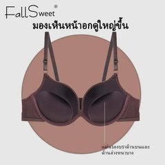 Bras for Women Cotton Deep V Underwire Ladies Brassiere Push Up Lingerie