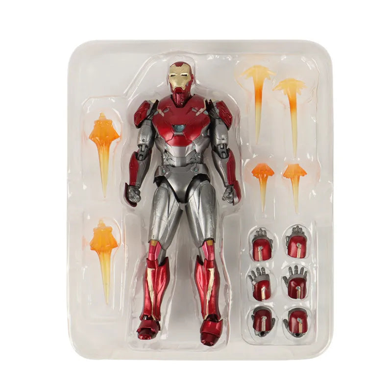Iron Man MK85 MK50 MK20 MK5 MK7 Action Figure Model Collectible Toys birthday Gift for Children