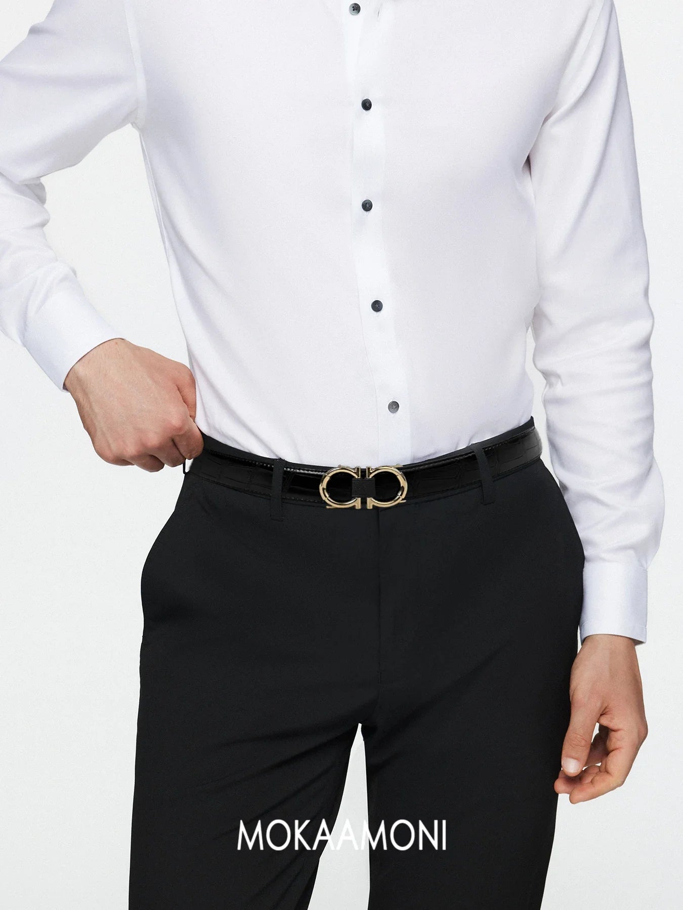 New Joker men's automatic buckle belt business buckle fashion belt