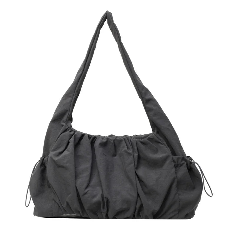 Fashion Nylon Pleated Women's Crossbody Bag Casual Trend