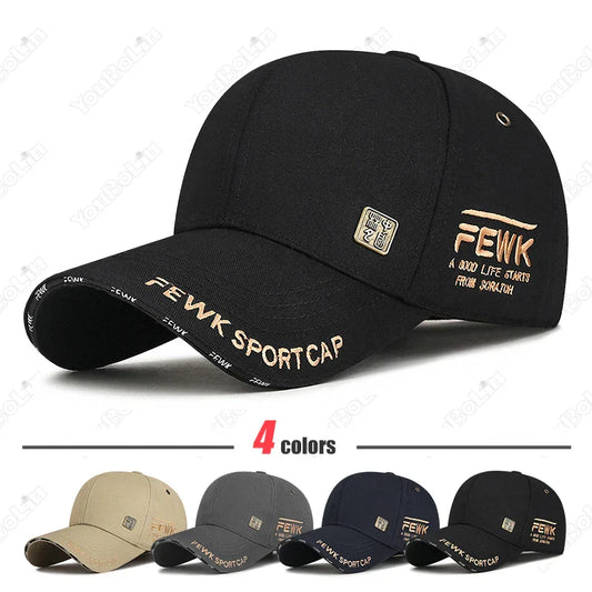 New Fashion High Quality Unisex Chinese Style Letters Embroidery Cotton Adjustable Baseball Cap Sun Hat Trucker Caps Dad Hats