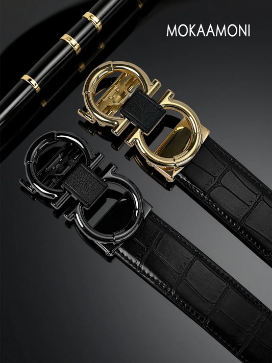 New Joker men's automatic buckle belt business buckle fashion belt