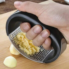 Multifunctional Garlic Press Chopper Zinc Alloy Slicer Crusher Peeler Manual Kitchen