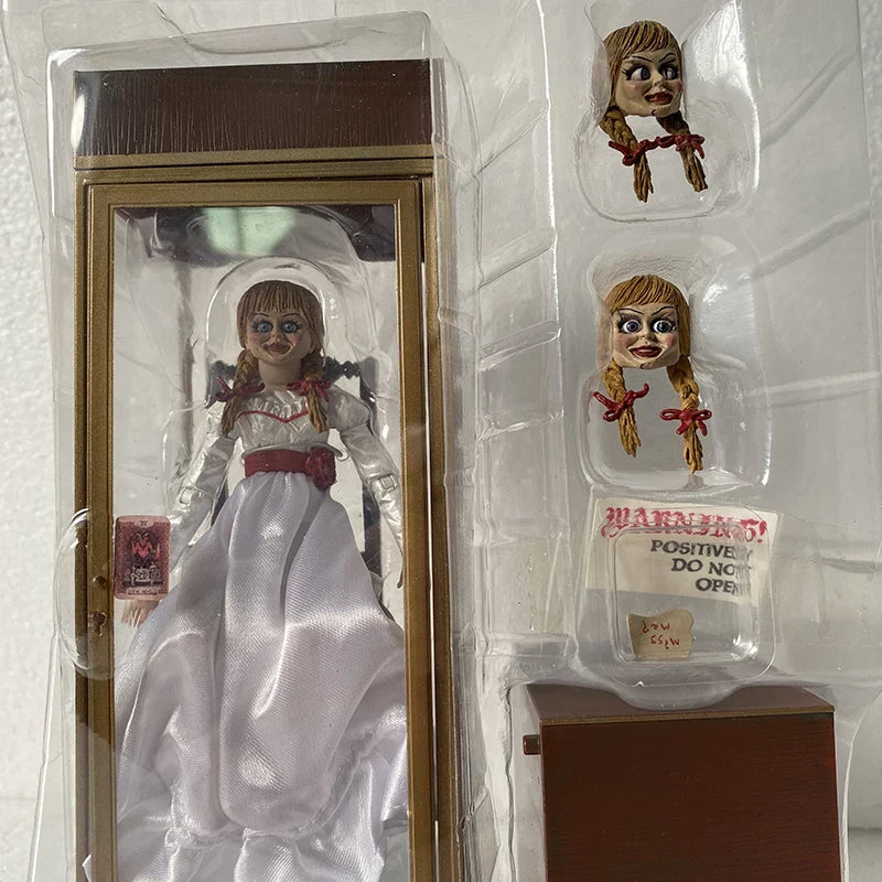 NECA Figure Annabelle Comes Home Annabelle Figures Action Figure Model Toy Doll 18cm 7inch Real Clothes Joint Movable Decoration