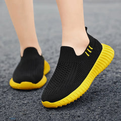 Kids Shoes Boys Running Sport Shoes Children Socks Sneakers Big Girls Breathable