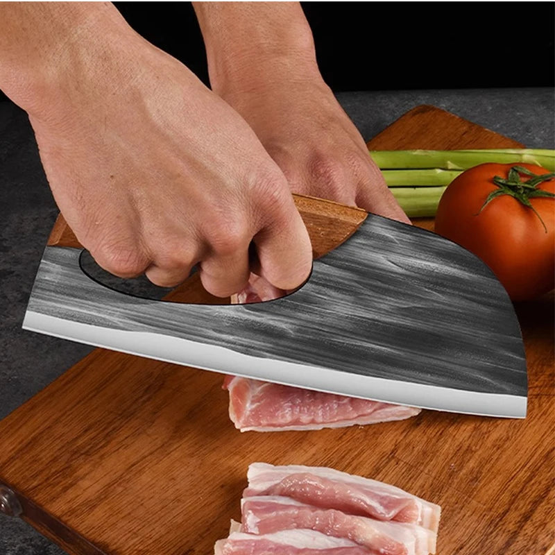 Kitchen Knife, New Full Blade Stainless Steel Chef's Knife, Multi-functional