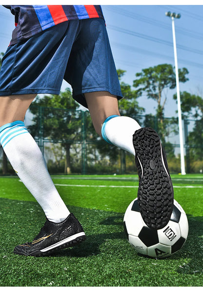 Soccer Shoes Society Sports Original Ankle Field Children Football Shoe