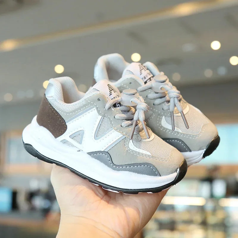 Baby Shoes Soft Sole Shoes for Boys and Girls Korean Leather Shoes Korean Sports