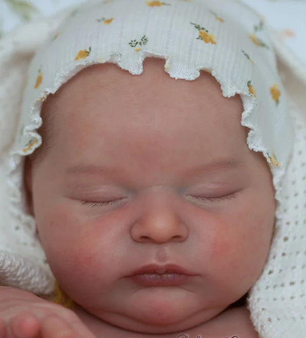 NPK Clearance Ready To Ship 20inch Reborn Doll Kit Laura Unfinished DIY Doll Parts with cloth Body  Fresh Color