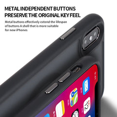 Translucent Armor Shockproof Case For iPhone X XS XR XSMAX For Magsafe Wireless Charge Cover