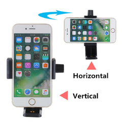 Phone Tripod Holder Mount Head 1/4" Screw Adapter Rotatable Digital Camera Bracket