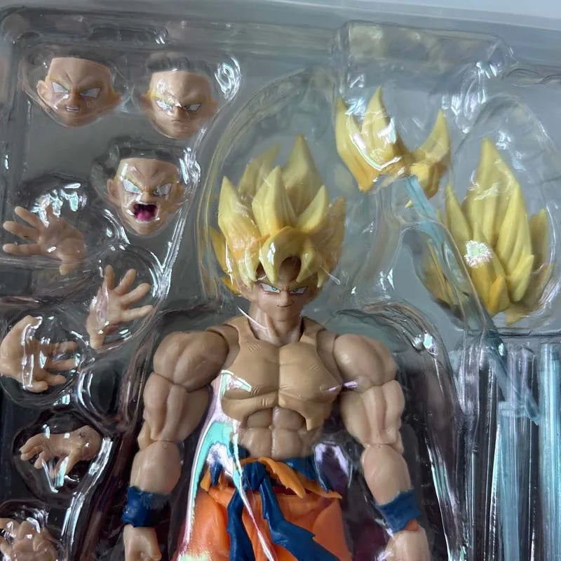 Dragon Ball Z Son Goku Figure SHF S.H.Figuarts Goku War Damage Super Saiya Anime Action Figures Model Toys Birthday Gift