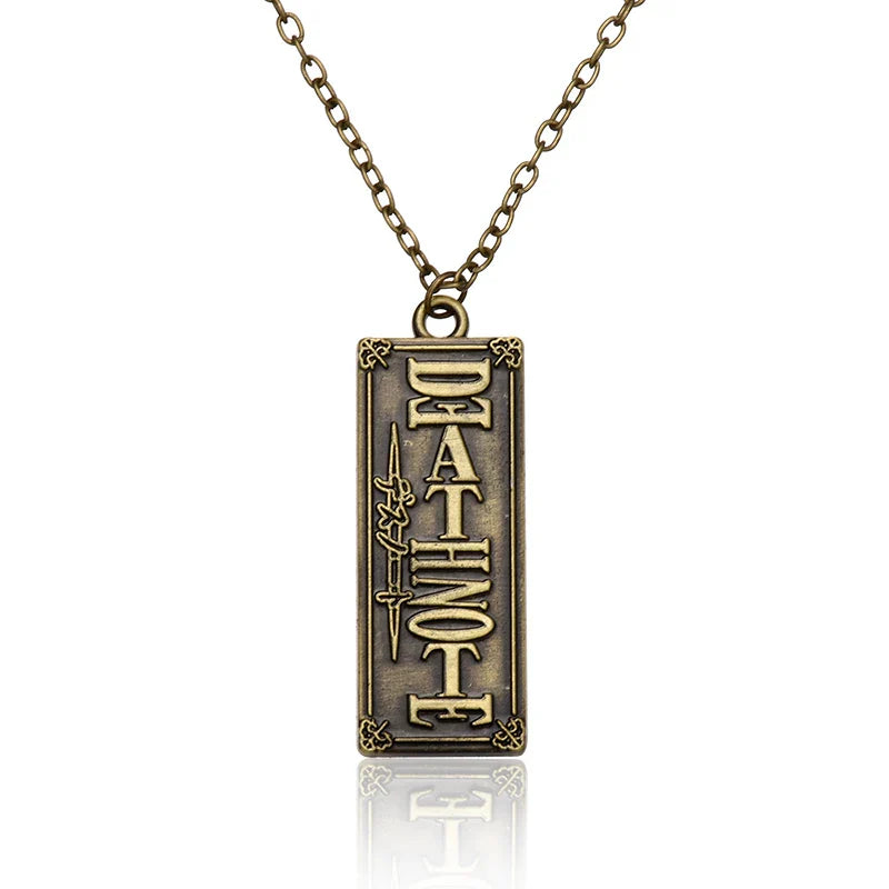Anime Misa Amane Cosplay Necklace Halberd Pendant Necklaces Halloween Cosplay Jewelry Gifts