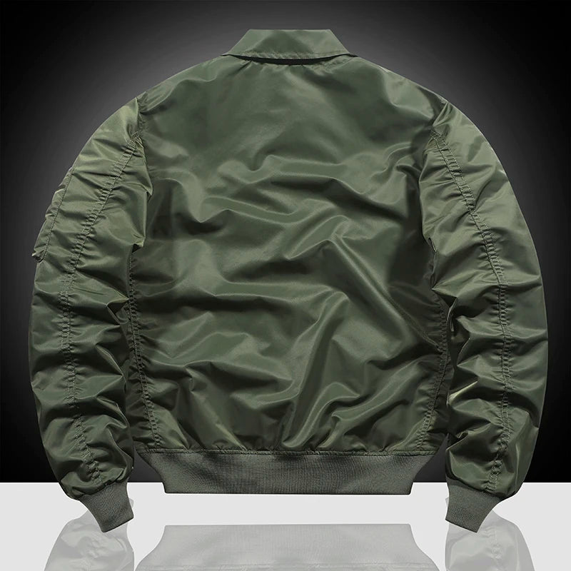 Pilot Coat Men's American Vintage Motorcycle Riding Top Casual