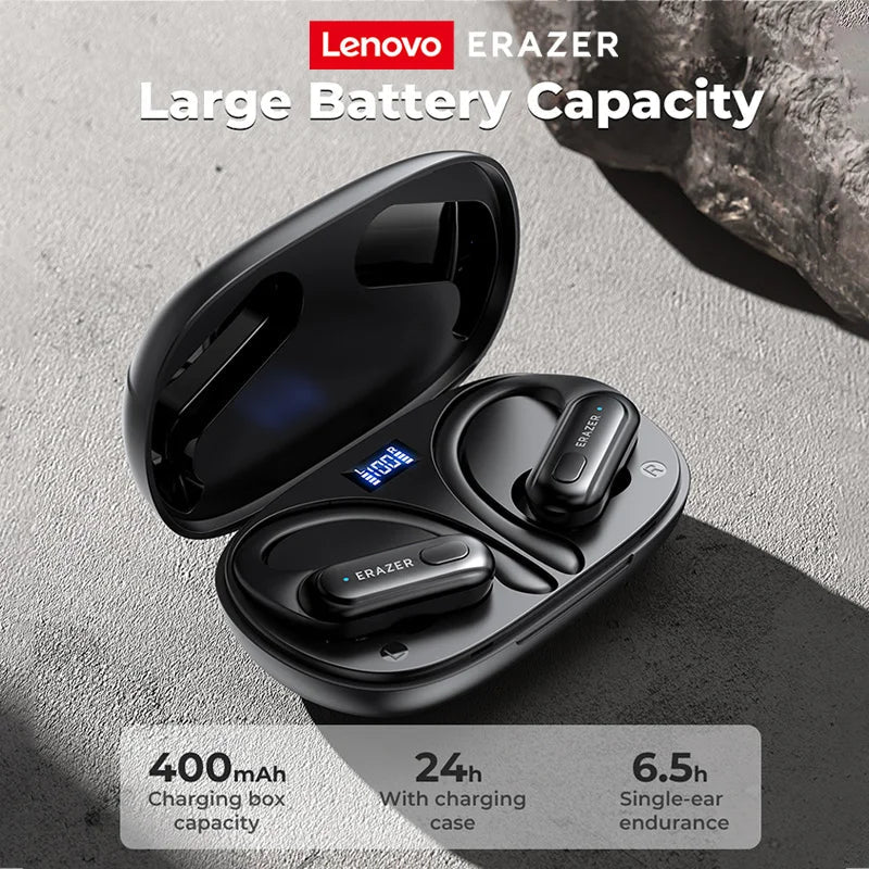 ERAZER XT60PRO Sports Wireless Headphones Bluetooth  Earphones Earbuds Noise Reduction Headset with Mic Earhook