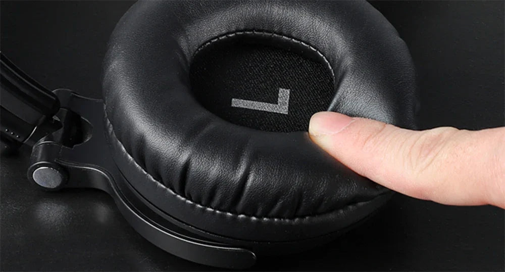 Oneodio Bluetooth Wireless Headphones With Microphone 110Hr Hi-Res Over Ear Bluetooth 5.2 Headset Earphone For Phone PC Sports