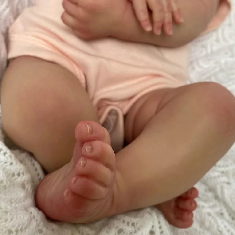Finished Reborn Doll Meadow Vinyl Or Cloth Body Newborn Toy For Kids Gifts Boneca Renascida Brinquedo Bebe Para Crianças Menina