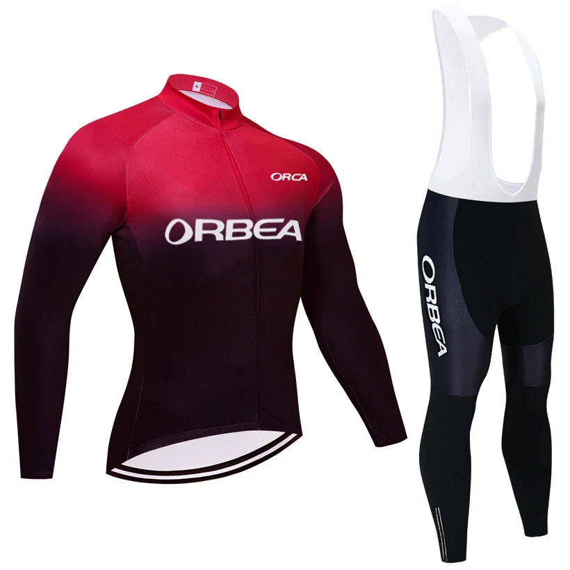 New Winter Cycling Jersey 2025 ORBEA ORCA Bike Maillot Pants Suit Men 20D Ropa Ciclismo Pro Bicycl Jacket Clothing