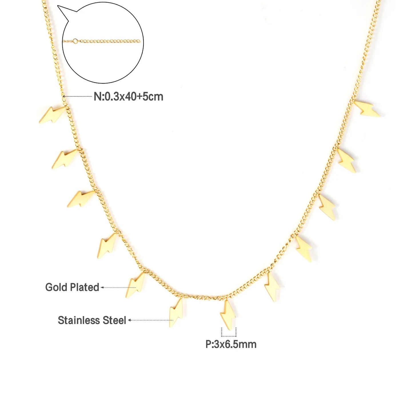 LUXUKISSKIDS Woman Collier бижутерия Golden Chains Necklaces Bohemia Star Heart Elegant Stainless Steel Jewelry Trendy