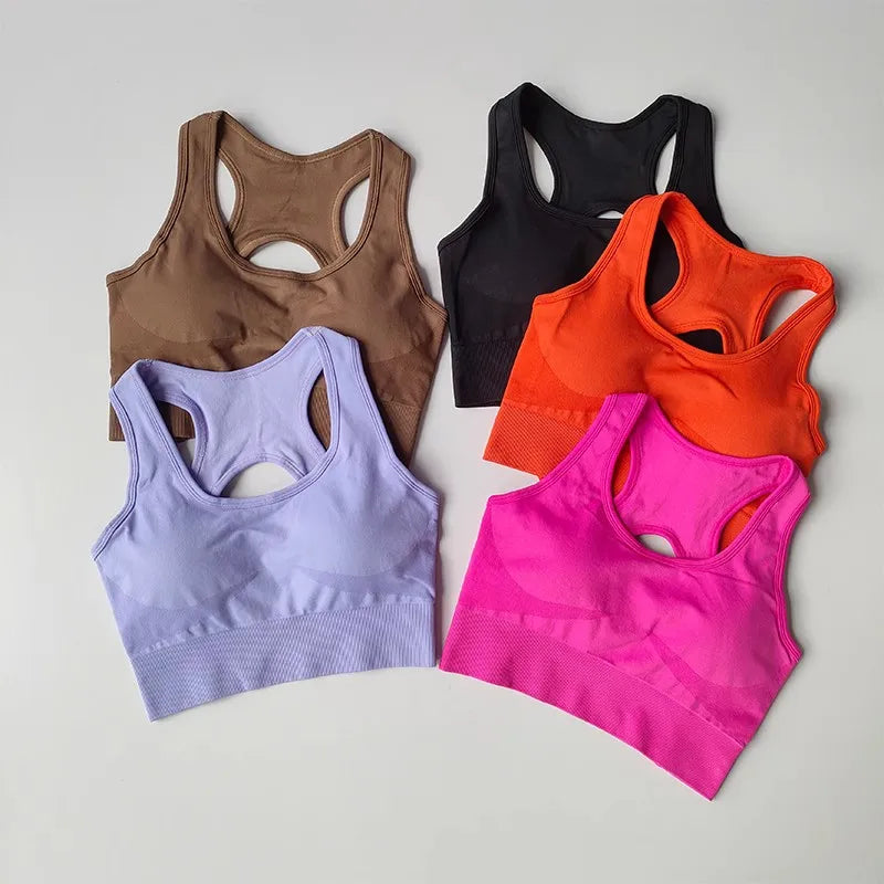 Women's tracksuit Fitness Yoga Sets Sportswear Workout Sports Bra+High Waist Leggings