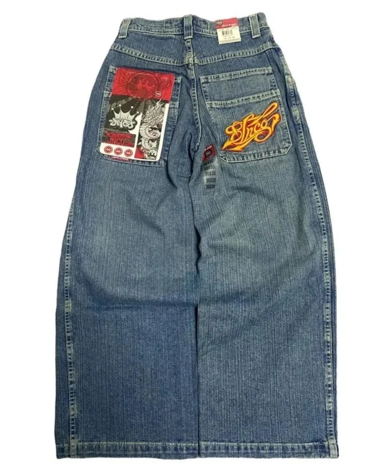 JNCO Baggy Jeans: Hip Hop Y2K jeans