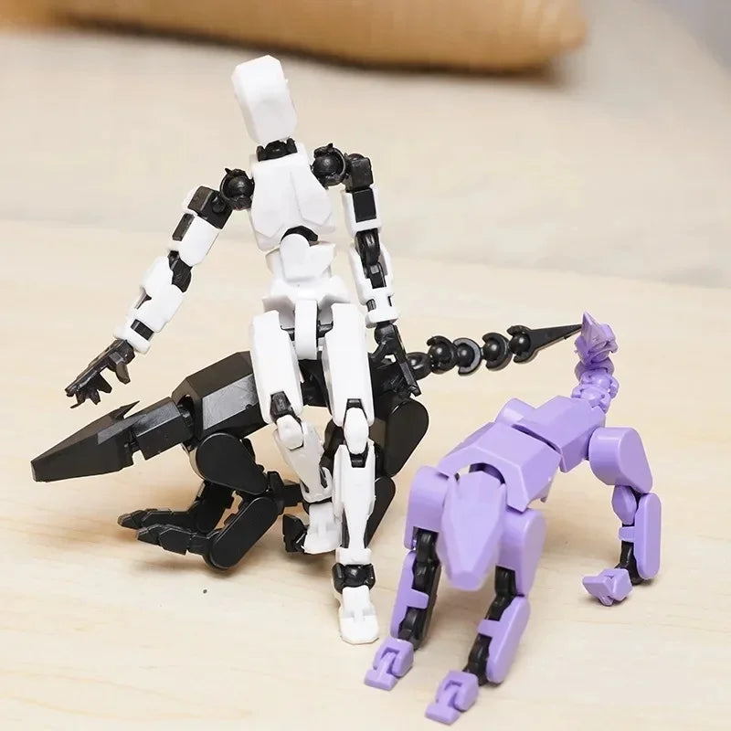1PCS T13 Joints Figure Articulate Movable Dummy Doll Diy Assembly Toy 3D Printed Action Figure Stop Motion Animation Dummy Gift
