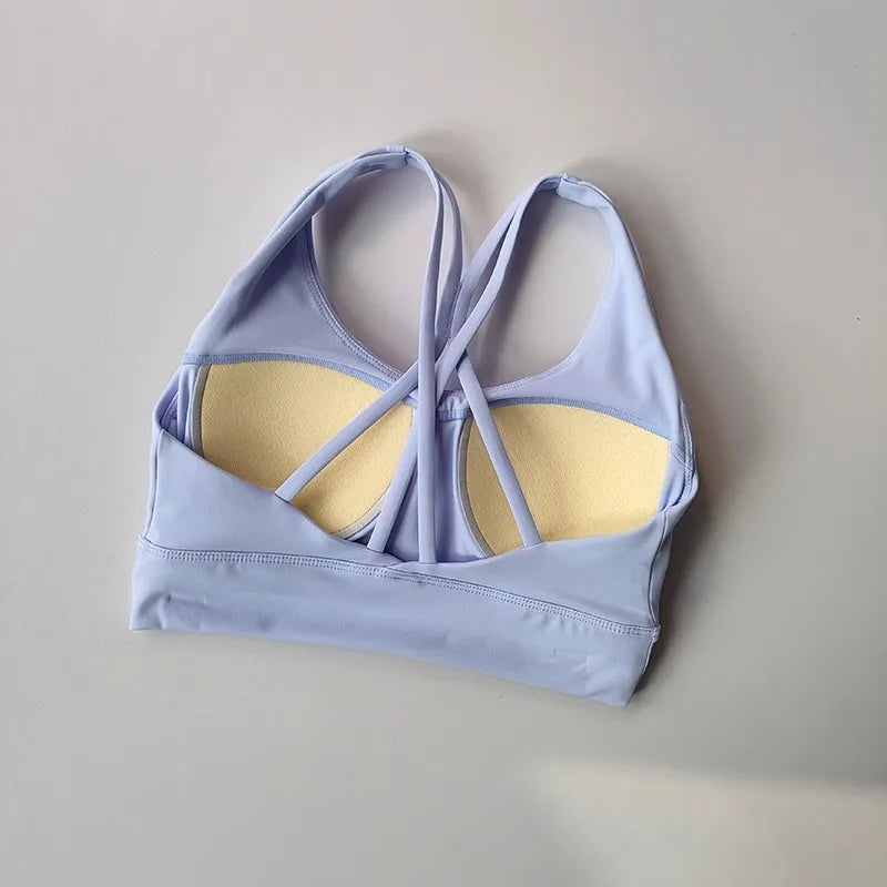 Women Yoga Set 2pcs Sport Suit Gym wear Workout Clothes Sports Crop Top High Waist