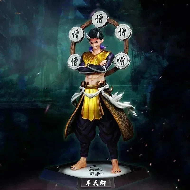 Anime Demon Slayer Kimetsu No Yaiba Figure Giyuutarou Daki Kokushibo Tsugikuni Yoriichi Douma Inosuke Action Figures Model Toys