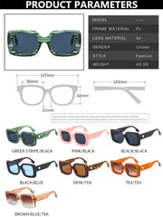 Sunglasses Square Frame Sunglass Women/Men Brand Designer Glasses