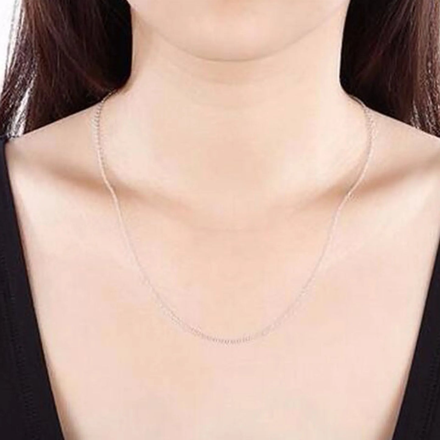 wholesale 5pcs/lot 925 Sterling Silver Chain necklace,Fashion Men/Women DIY Jewelry Rolo Chain 1mm Necklace 16 18 20 22 24"