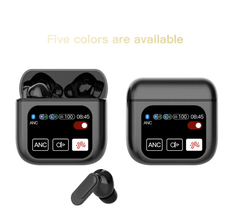 SE60 Wireless Earphones Bluetooth 5.4 LED Display Gaming Headset Sport Headphones HIFI Sound Low Latency Earbuds