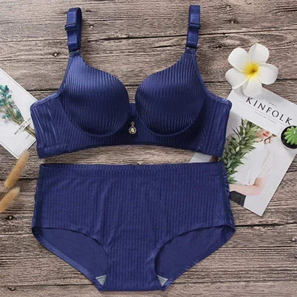 Underwear Women Set Thickened Bra Suit Gathering Adjustment Super Thick 8cm