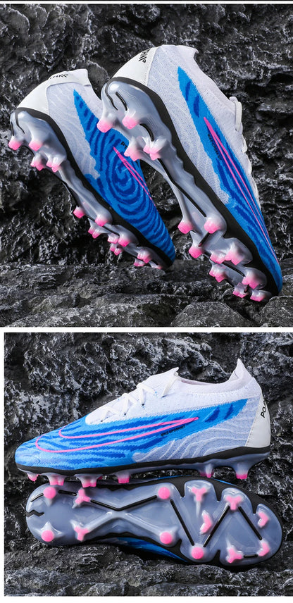 Soccer Shoes For Men Original Outdoor Sports Training Football Boots TF/FG Kids