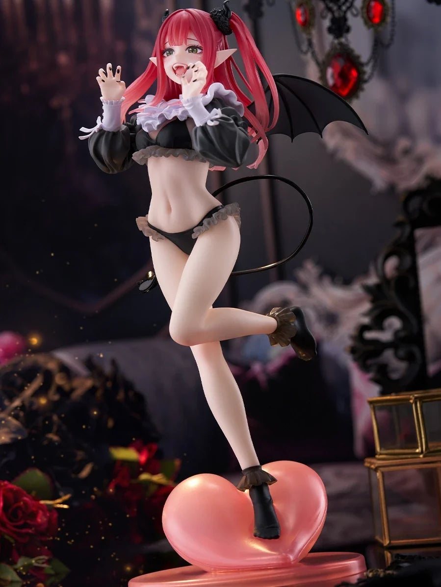 Anime Figure Original My Dress-Up Darling Kitagawa Marin Action Figurine PVC Model Cos Name Desktop Cute Toys