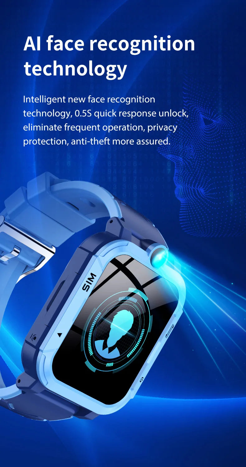4G Kids Smart Watch GPS WiFi Tracker Location Video Call SOS Call Back Monitor Phone Watch Children Smartwatch Boy Girl Gifts