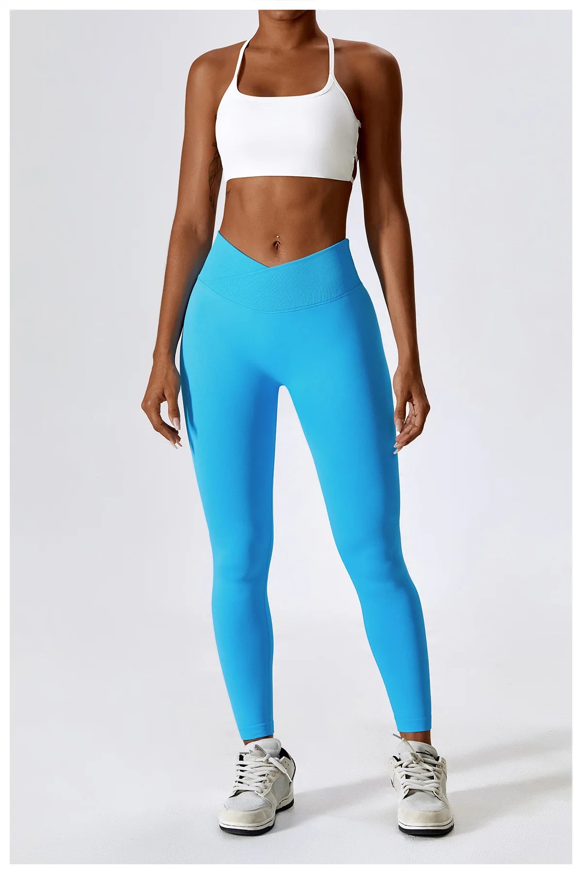 Yoga Pants Outdoor Fitness Gym Leggings Female Breathable Workout Tights Push Up