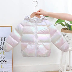 Girls Jackets White Duck Down Autumn Boys Fashion Sport Outwear Children Kids Coats