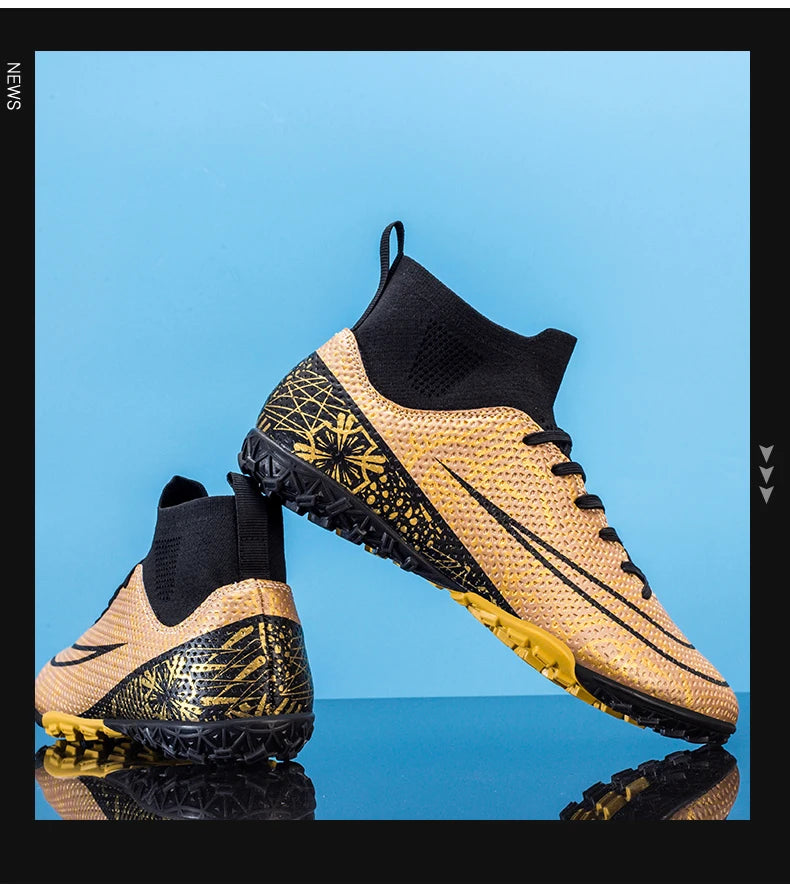 Men Outdoor FG/TF Football Boots Futsal Professional Unisex Soccer Shoes