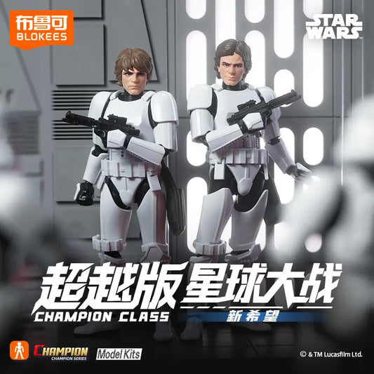 BLOKEES STAR WARS Darth Vader Luke Skywalker Imperial Stormtrooper‌ Beyond Version Action Figure Decoration Collect Toys Gift