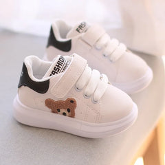 Children's Sneakers Anti-slip wear-resistant Casual Shoes Kids White Sneakers Girls Boys Soft-soled Walking Shoes toddler shoes