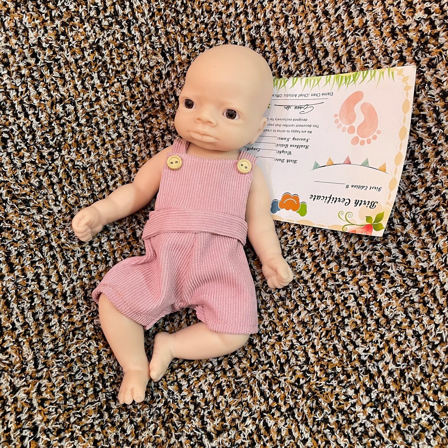 25CM Unpainted Silicone Girls Whole Body Soft Solid Silicone 8 Styles Newborn Baby Dolls Toys For Gifts Reborn Corpo De Silicone