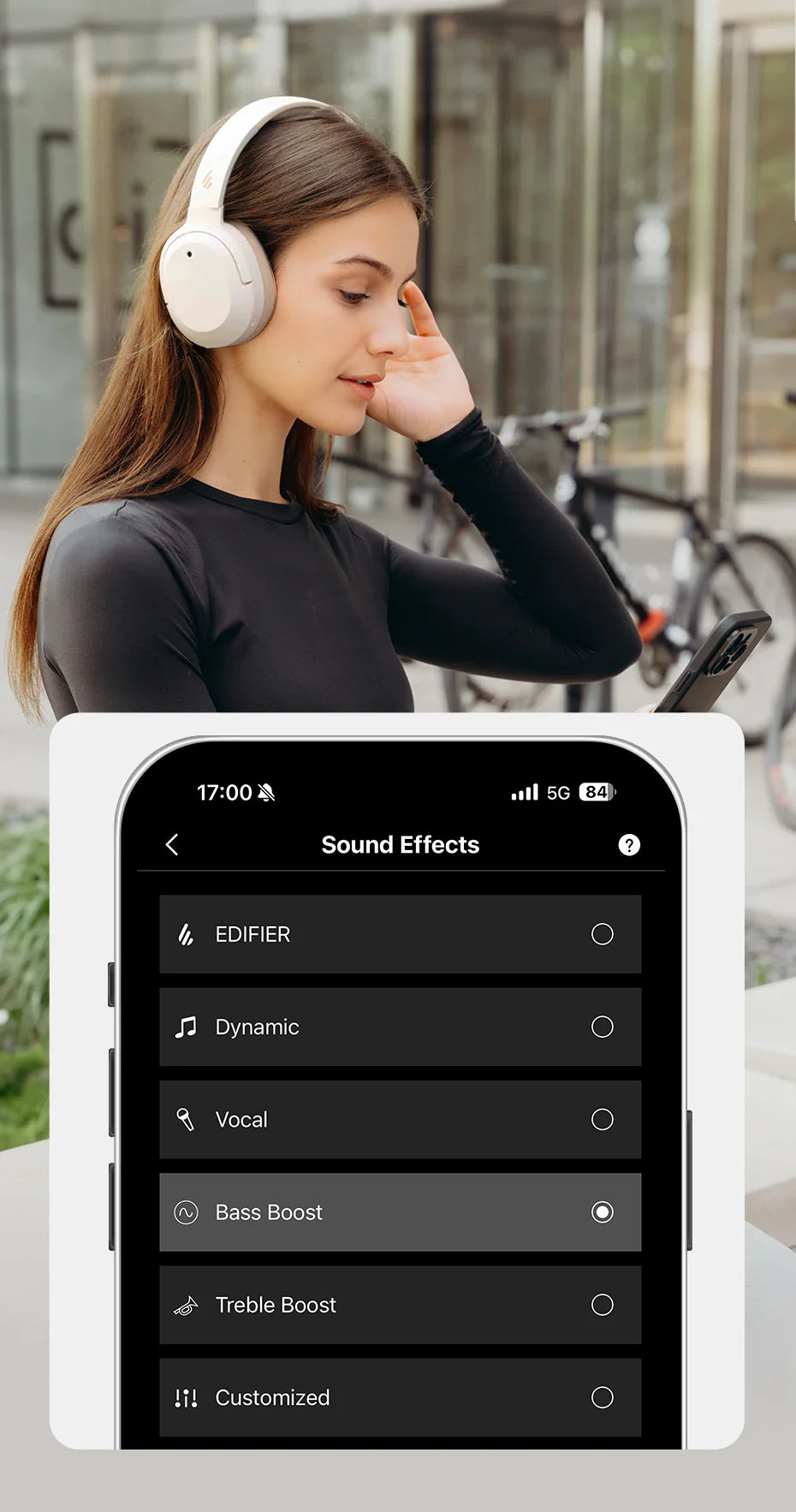 Edifier W820NB Plus(2025 Ver.) ANC Wireless Headphone Bluetooth 6.1 Over-ear Headset -49dB Noise Canelling Earphone Hi-Res Audio