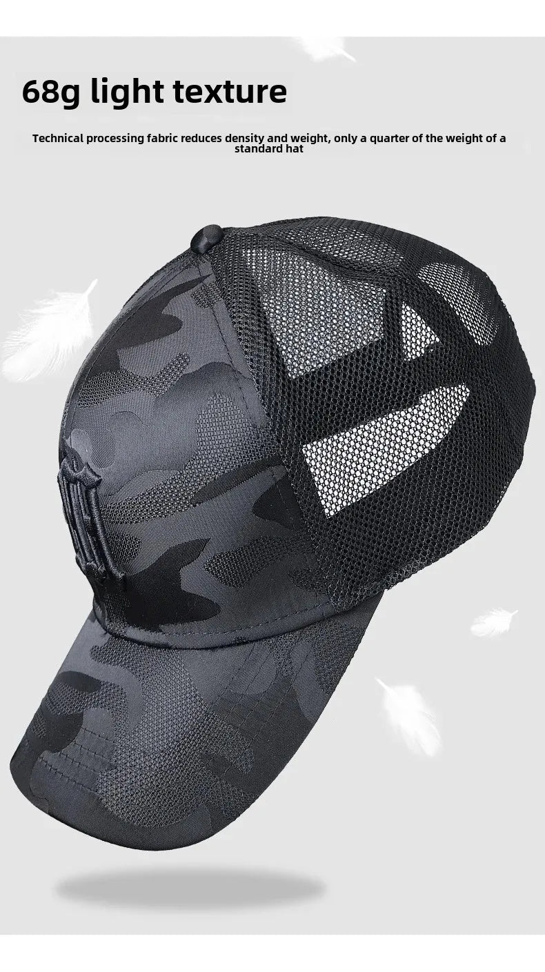 Big Head Man Large Size Mesh Baseball Hats Male Outdoors Plus Size Sport Caps Dad Oversize Trucker Cap 60cm 62cm