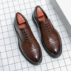 Men Dress Shoes Formal Oxfords Classic Business Office Wedding Shoes