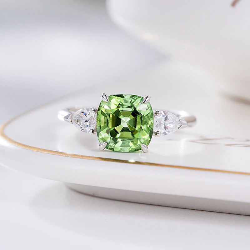 Zirconia Rings for Women Fresh Style Female Accessories for Engagement
