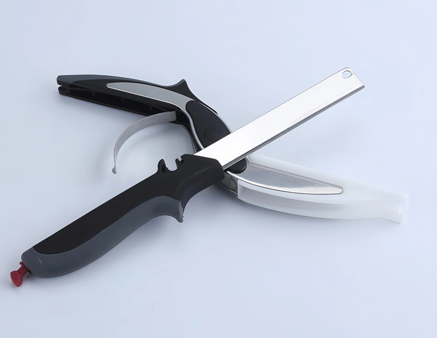 Premium Chop Scissors Cutting Board Scissors Vegetable Chopper Easy Cutter